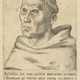 Martin Luther engraving made by Lucas Cranach the Elder in 1520.